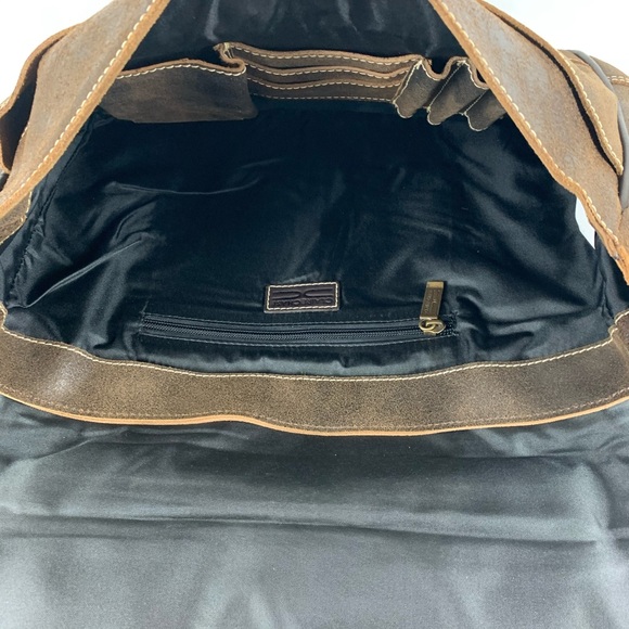 Claire Chase Laredo Messenger Bag Brown Cafe - Picture 6 of 8